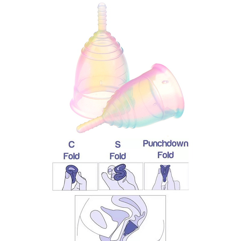 Menstrual Cup Silicone - 1 Chiếc Áo Nhiều Màu Sắc