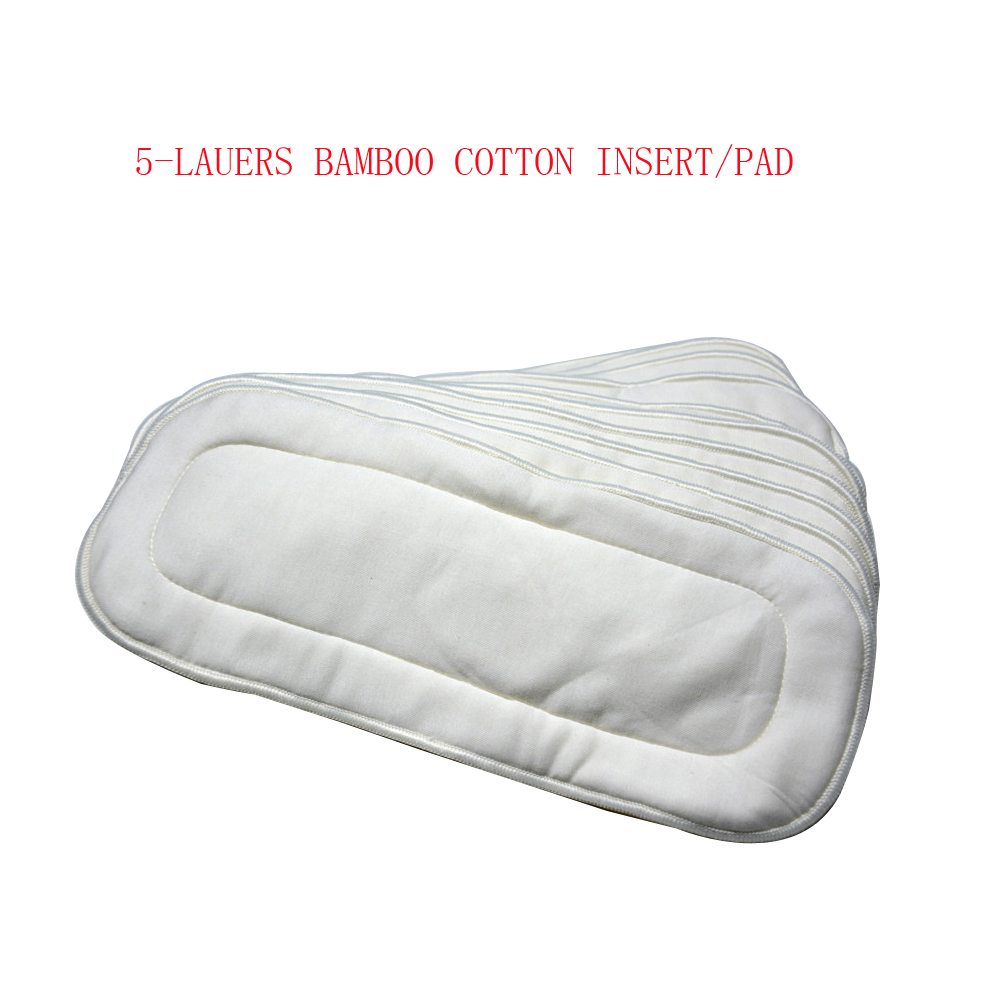 Cloth Diaper Insert - (5 miếng Rất Nhiều) Tre Hữu