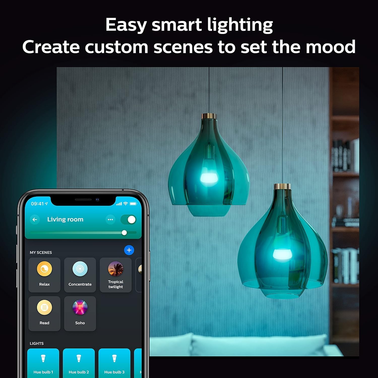 Philips Hue Smart Light Starte - đánh giá và giá Philips Bulb Hue