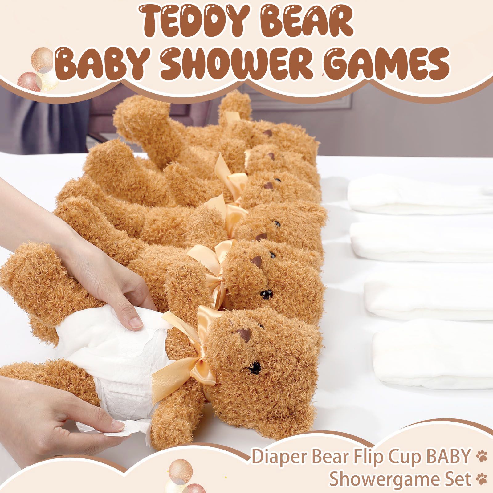 4/6/8/12 Sets Baby Shower Game - đánh giá và giá Cloth Diaper Insert