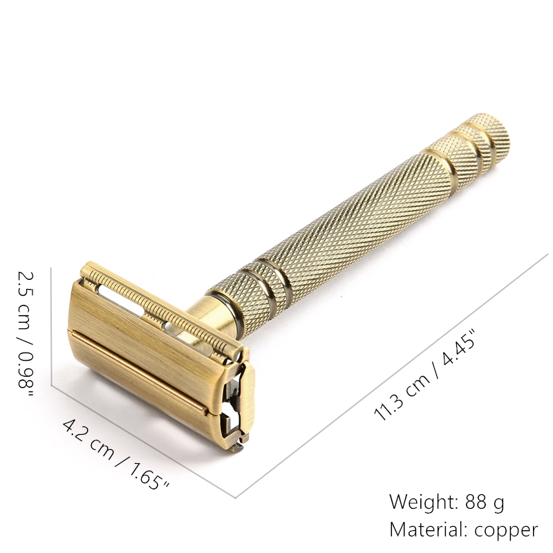YINTAL Men's Bronze Classic Do - đánh giá và giá Safety Razor Handle