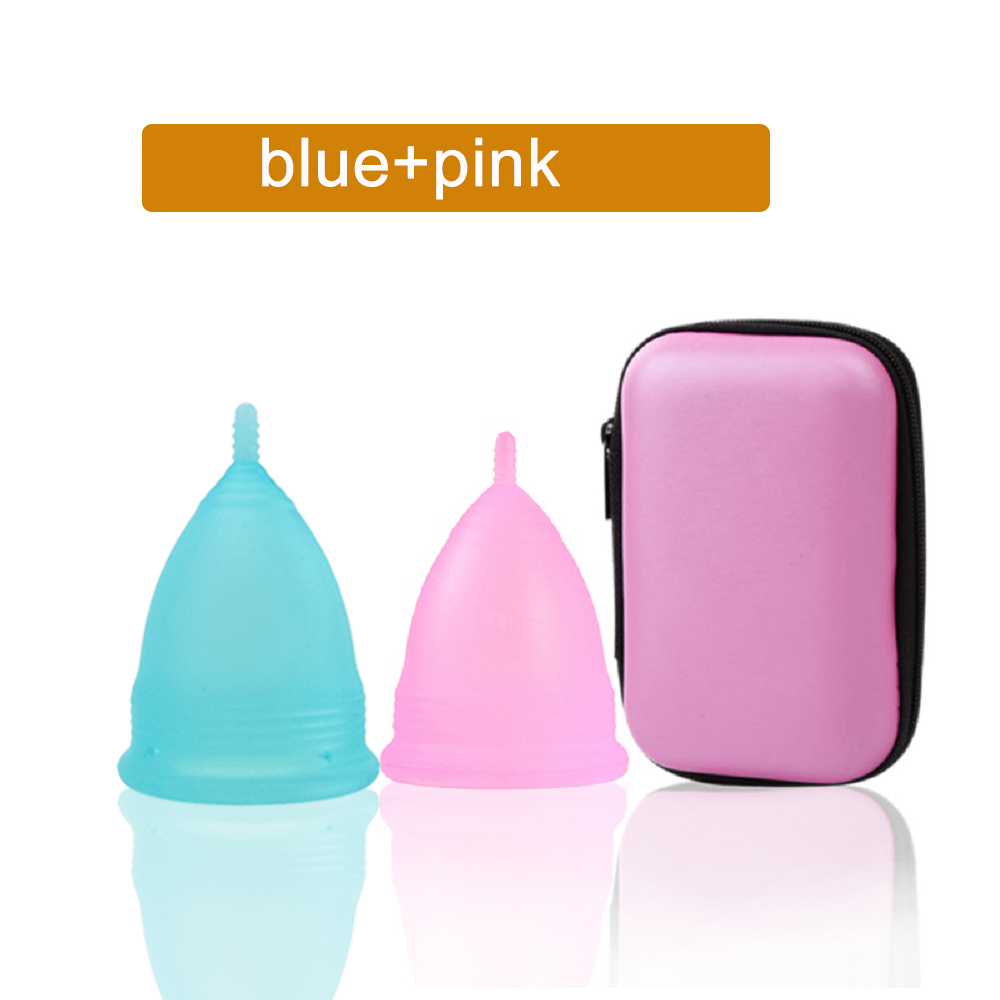 2Pcs Women Menstrual Cup Medic - đánh giá và giá Menstrual Cup Silicone