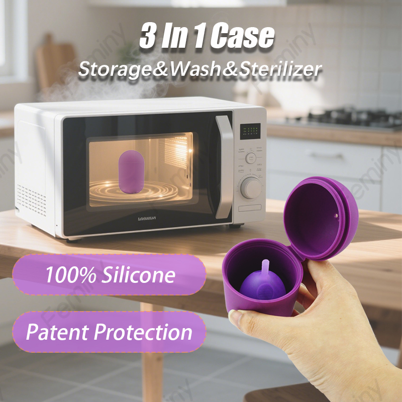 Silicone Case Sterilizer Bpa-F - đánh giá và giá Menstrual Cup Silicone