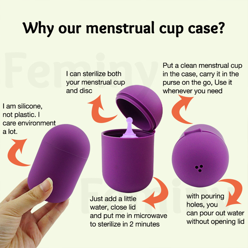 Silicone Case Sterilizer Bpa-F - đánh giá và giá Menstrual Cup Silicone