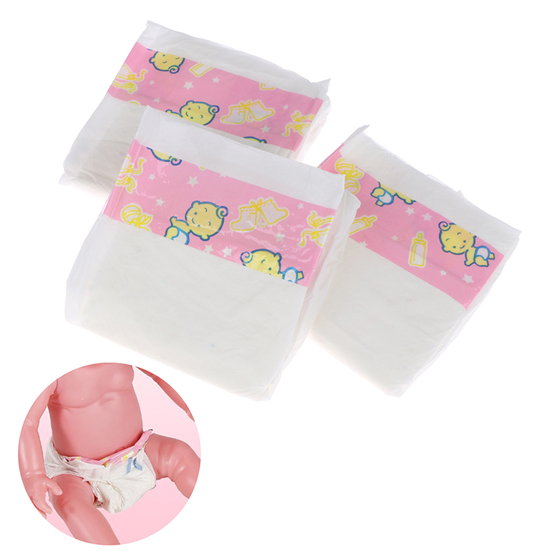 3pcs Diaper Pants Wear for Dol - đánh giá và giá Cloth Diaper Insert