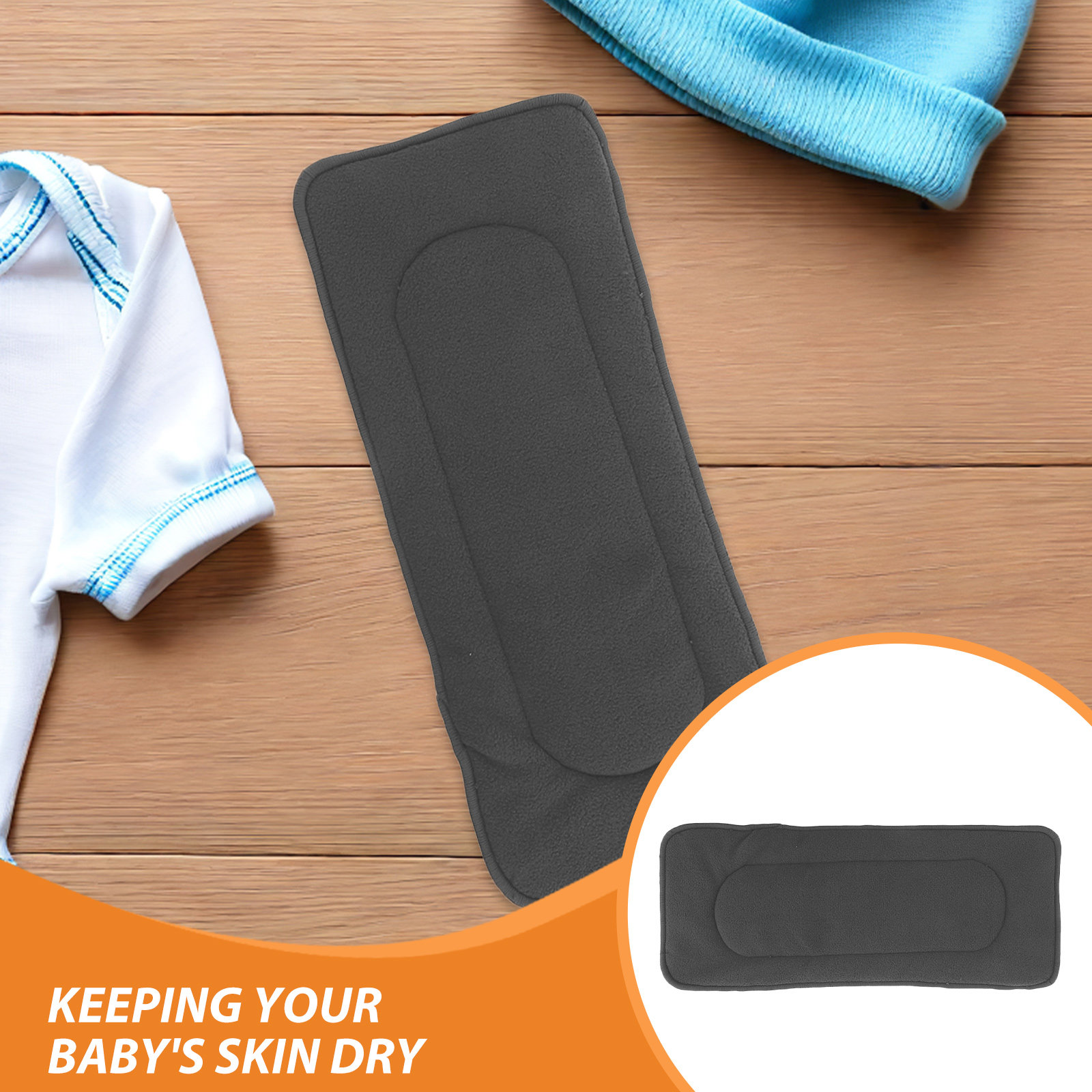 4Pcs Nano Absorbent Nappy Inse - đánh giá và giá Cloth Diaper Insert