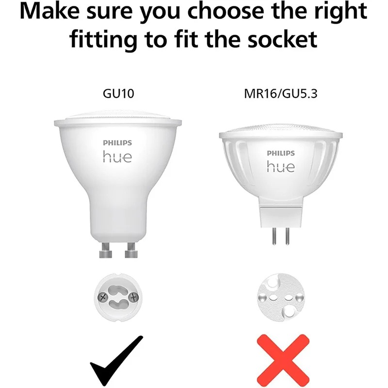 Philips Hue GU10 Smart LED Spo - đánh giá và giá Philips Bulb Hue