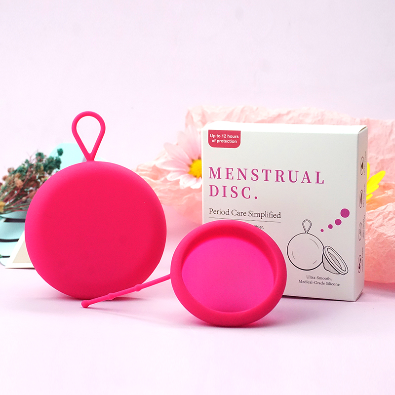 Female Menstrual Disc With Cor - đánh giá và giá Menstrual Cup Silicone