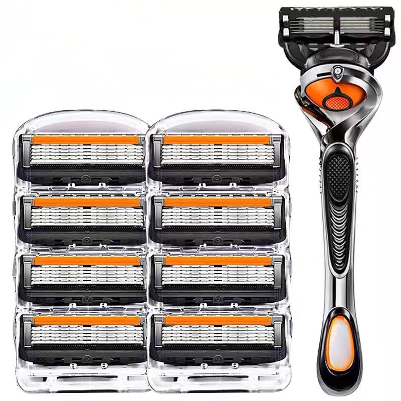 5-Layer Replaceable Safety Bla - đánh giá và giá Safety Razor Handle