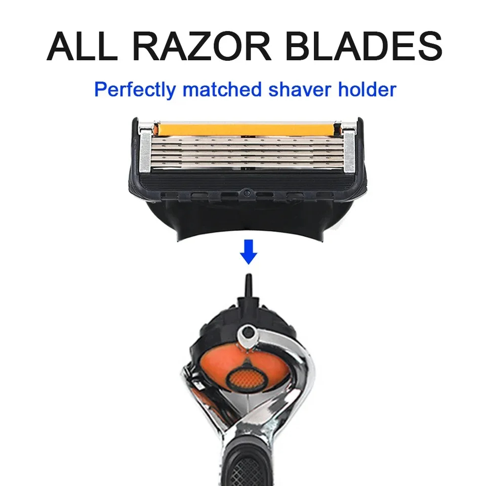 5-Layer Replaceable Safety Bla - đánh giá và giá Safety Razor Handle