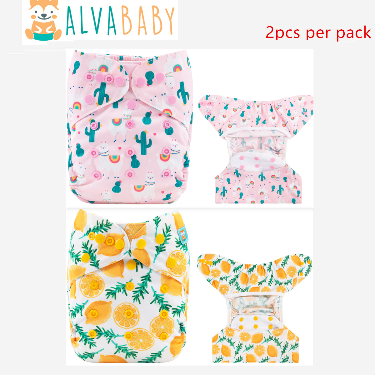 2pcs Eco-friendly Baby Cloth D - đánh giá và giá Cloth Diaper Insert