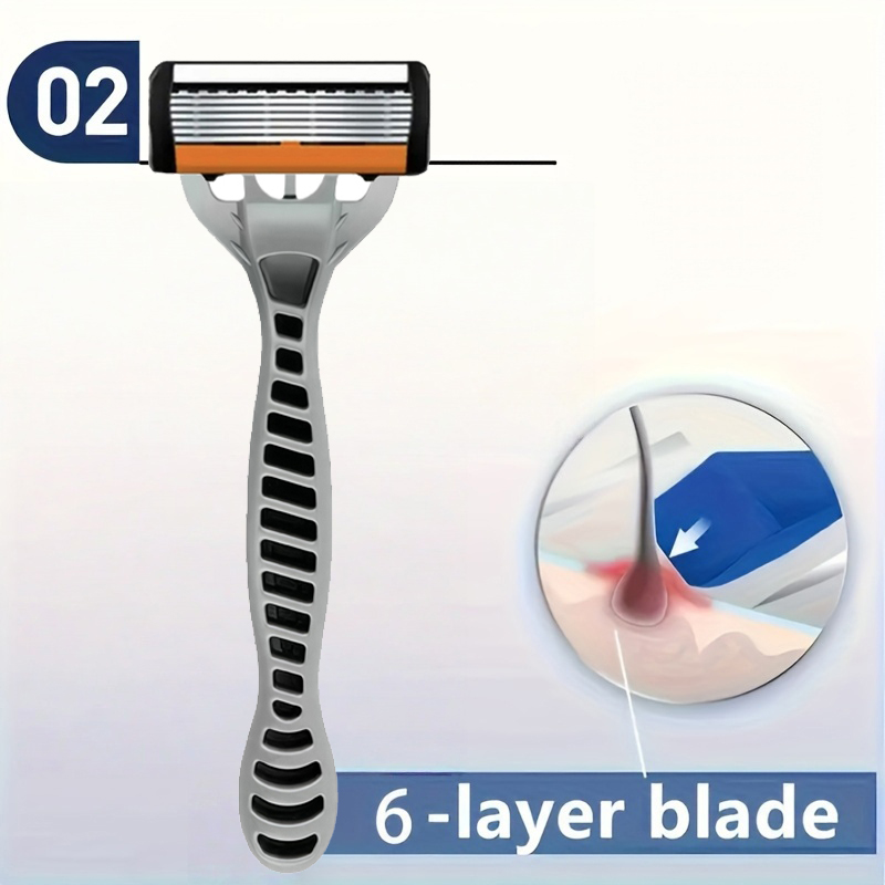 NEW Shaver Men Razor Shaving 6 - đánh giá và giá Safety Razor Handle