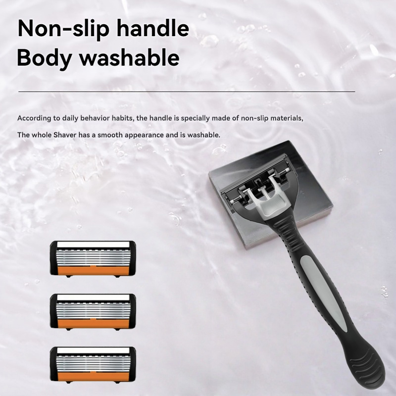 NEW Shaver Men Razor Shaving 6 - đánh giá và giá Safety Razor Handle