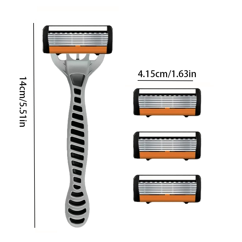 NEW Shaver Men Razor Shaving 6 - đánh giá và giá Safety Razor Handle