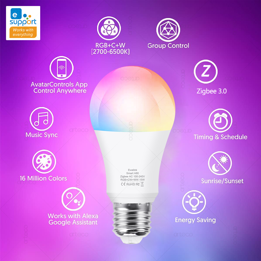 15W 18W E27 Zigbee Smart Light - đánh giá và giá Philips Bulb Hue
