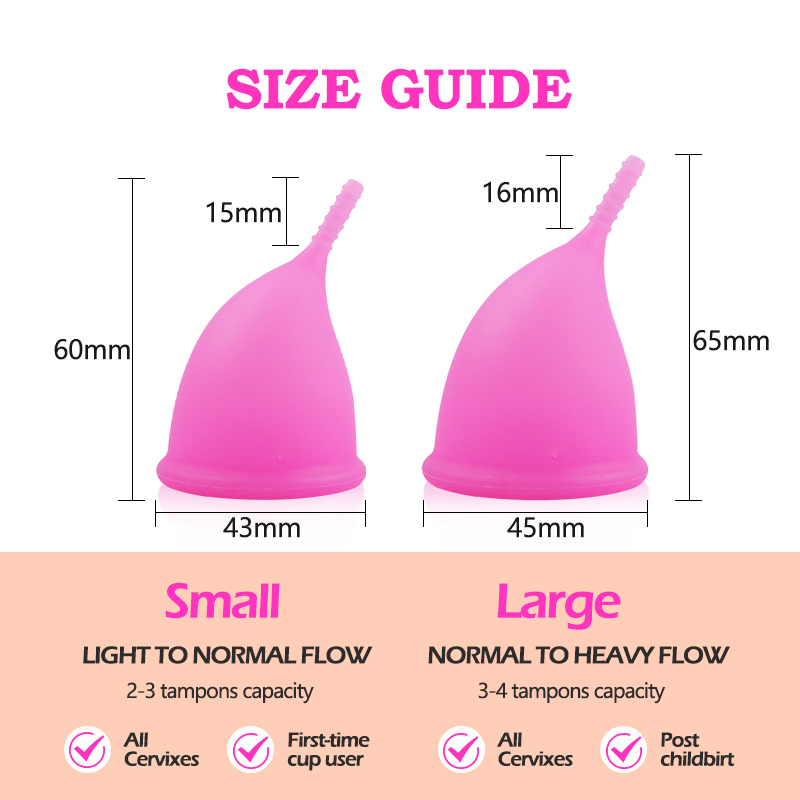 Medical Silicone Menstrual Cup - đánh giá và giá Menstrual Cup Silicone