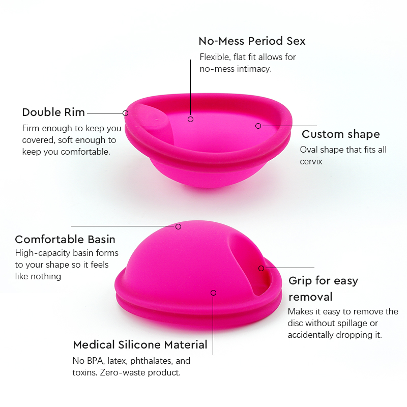 Menstrual Collector Kit With S - đánh giá và giá Menstrual Cup Silicone