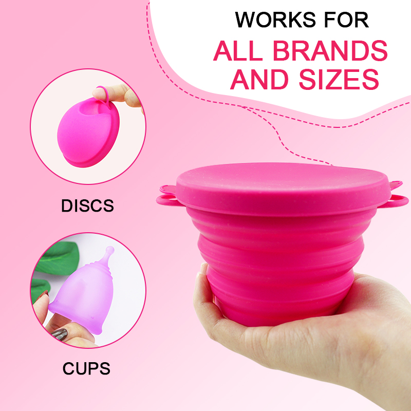 Menstrual Collector Kit With S - đánh giá và giá Menstrual Cup Silicone