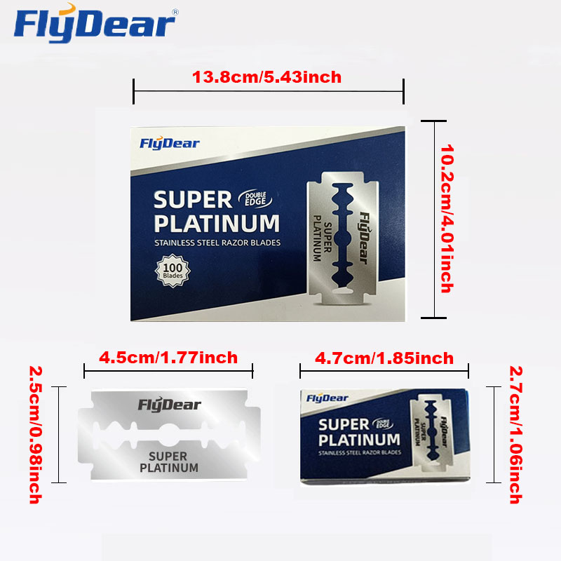 FLYDEAR 10-1000 PCS Stainless  - đánh giá và giá Safety Razor Handle